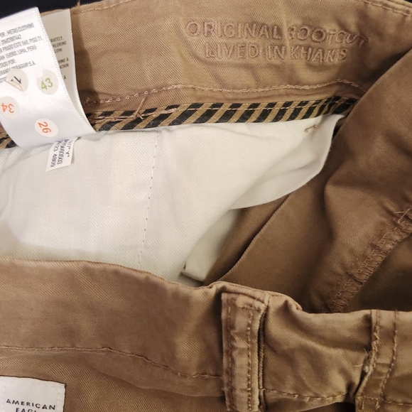 Men's American eagle lived in Bootcut khakis - Picture 3 of 8